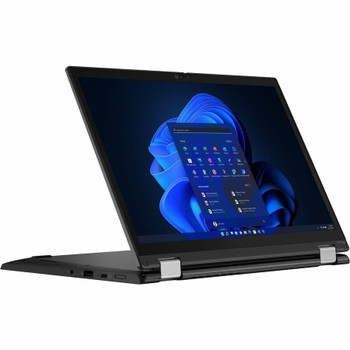 Lenovo ThinkPad L13 Yoga Gen 3 21B6S32N00 13.3" Touchscreen 2 in 1 Notebook - WUXGA - 1920 x 1200 - Intel Core i3 12th Gen i3-1215U Hexa-core (6 Core) 1.20 GHz - 8 GB Total RAM - 8 GB On-board Memory - 256 GB SSD - Thunder Black 21B6S32N00