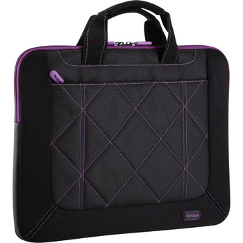 Targus Pulse TSS57401US Carrying Case (Sleeve) for 16" Notebook - Black, Purple TSS57401US