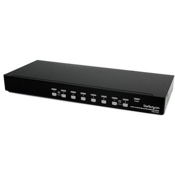 StarTech.com 8 Port 1U Rackmount DVI USB KVM Switch SV831DVIU