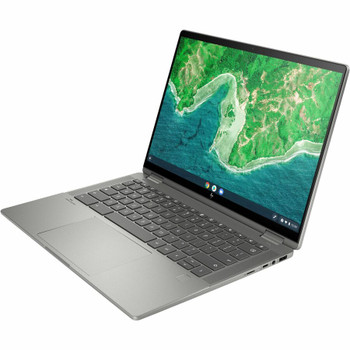 HP Chromebook x360 14c-cd0000 14c-cd0013dx 14" Touchscreen Convertible 2 in 1 Chromebook - WUXGA - 1920 x 1200 - Intel Core i3 12th Gen i3-1215U Hexa-core (6 Core) - 8 GB Total RAM - 8 GB On-board Memory - 128 GB SSD - Mineral Silv 7H1S5UAR#ABA