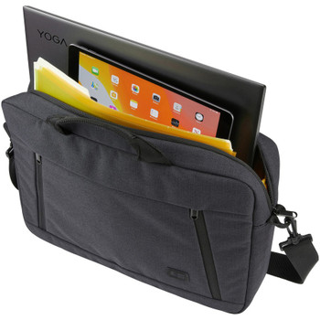 Case Logic Huxton HUXA-215 Carrying Case (Attach&eacute;) for 15.6" Notebook, Accessories, Tablet PC - Black 3204653