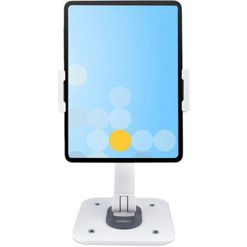 StarTech.com Adjustable Tablet Stand for Desk, Up to 1kg, Universal Tablet Stand Holder Desk/Wall, Ergonomic Articulating Tablet Mount ADJ-TABLET-STAND-W