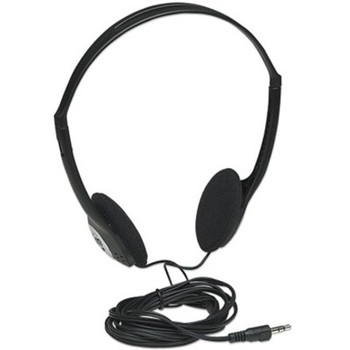 Manhattan Lightweight Stereo Headphones with Cushioned Earpads 177481