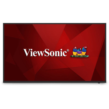 ViewSonic CDE5512 55" 4K UHD Commercial Display with VESP, Wireless Screen Sharing, USB Wi-Fi Capabilities, RJ45, HDMI, USB C CDE5512