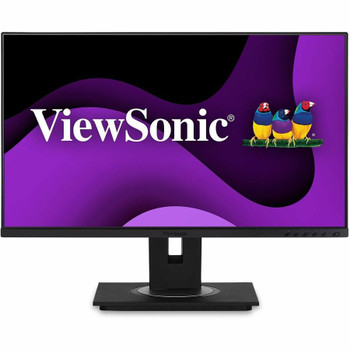 ViewSonic VG245 24 Inch IPS 1080p Monitor Designed for Surface with advanced ergonomics, 60W USB C, HDMI and DisplayPort inputs for Home and Office VG245