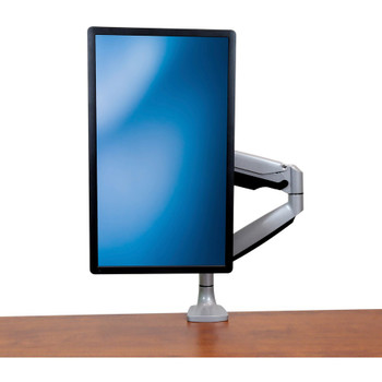 StarTech.com Desk Mount Monitor Arm, Heavy Duty Ergonomic VESA Monitor Arm Single 32" (19.8lb/9kg) Display, Articulating, C-Clamp/Grommet ARMPIVOTHD