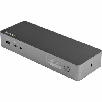 StarTech.com USB-C & USB-A Dock - Hybrid Universal Laptop Docking Station w/ 100W Power Delivery - Dual Monitor 4K 60Hz HDMI & DisplayPort DK30C2DPEP