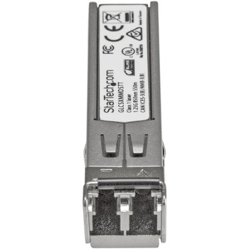 StarTech.com Cisco GLC-SX-MMD Compatible SFP Module - 1000BASE-SX - 1GE Gigabit Ethernet SFP 1GbE Multimode Fiber MMF Optic Transceiver GLCSXMMDSTT