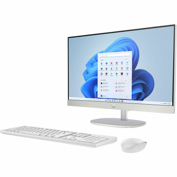 HP 24-cr0000a 24-cr0090 All-in-One Computer - AMD Ryzen 7 7730U Octa-core (8 Core) - 16 GB RAM DDR4 SDRAM - 512 GB M.2 PCI Express NVMe SSD - 23.8" Full HD 1920 x 1080 Touchscreen Display - Shell White 7G9R9AA#ABA