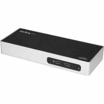 StarTech.com USB 3.0 Docking Station - Dual Monitor Laptop Dock with HDMI & DVI/VGA - 6x USB Type-A Hub, GbE - Universal Windows & Mac DK30ADD