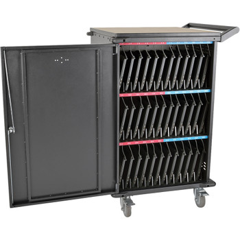 Tripp Lite by Eaton Multi-Device Charging Cart, 36 AC Outlets, Chromebooks and Laptops, Black CSC36AC