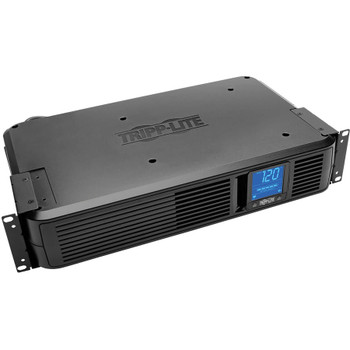 Tripp Lite by Eaton SmartPro LCD 120V 1500VA 900W Line-Interactive UPS, AVR, Extended Runtime, 2U Rack/Tower, LCD, USB, DB9, 8 Outlets Battery Backup SMART1500LCDXL