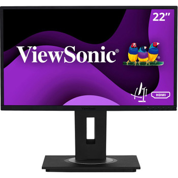 ViewSonic VG2248 22 Inch IPS 1080p Ergonomic Monitor with HDMI DisplayPort USB and 40 Degree Tilt for Home and Office VG2248