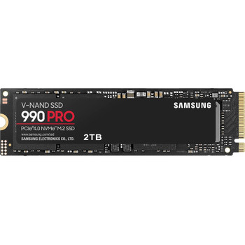 Samsung 990 PRO MZ-V9P2T0B/AM 2 TB Solid State Drive - M.2 2280 Internal - PCI Express NVMe (PCI Express NVMe 4.0 x4) MZ-V9P2T0B/AM