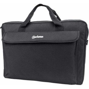 Manhattan London 439909 Carrying Case (Briefcase) for 17.3" Notebook, Accessories - Black 439909