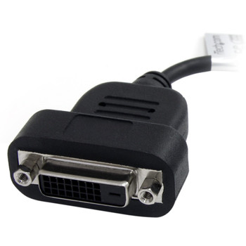 StarTech.com DisplayPort to DVI Adapter, Active DisplayPort to DVI-D Adapter Converter 1080p, DP 1.2 to DVI Adapter, Latching DP Connector DP2DVIS