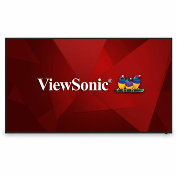 ViewSonic CDE7512 75" 4K UHD Commercial Display with VESP, Wireless Screen Sharing, USB Wi-Fi Capabilities, RJ45, HDMI, USB C CDE7512