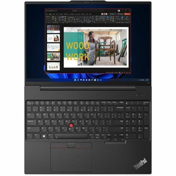 Lenovo ThinkPad E16 Gen 1 21JN003XUS 16" Touchscreen Notebook - WUXGA - Intel Core i7 13th Gen i7-1355U - 16 GB - 512 GB SSD - Graphite Black 21JN003XUS