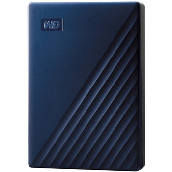 WD My Passport for Mac 4 TB Portable Hard Drive - External - Midnight Blue WDBA2F0040BBL-WESN