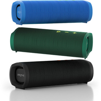 Creative MUVO Go Portable Bluetooth Speaker System (Blue) - 20 W RMS 51MF8405AA001