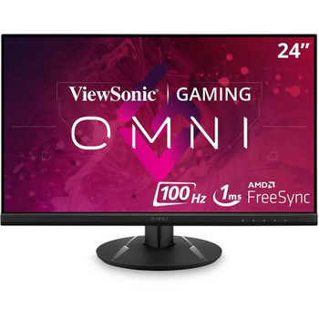 ViewSonic OMNI VX2416 24 Inch 1080p 1ms 100Hz Gaming Monitor with IPS Panel, AMD FreeSync, Eye Care, HDMI and DisplayPort VX2416
