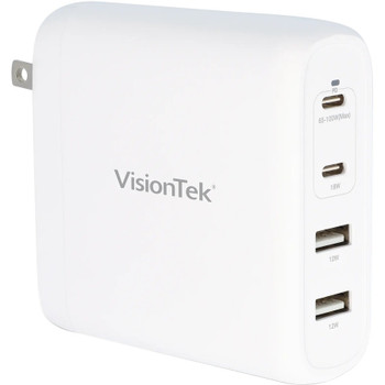VisionTek 100W GaN II Power Adapter - 4 Port 901537