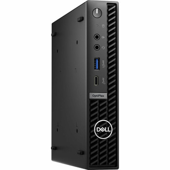 Dell OptiPlex 7000 7010 Desktop Computer - Intel Core i5 13th Gen i5-13500T - 16 GB - 256 GB SSD - Micro PC - Black 5RW71