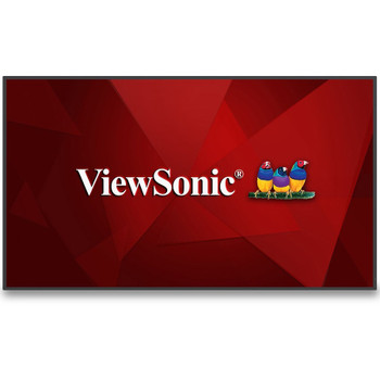 ViewSonic CDE5530 55" 4K UHD Wireless Presentation Display 24/7 Commercial Display with Portrait Landscape, HDMI, USB, USB C, Wifi/BT Slot, RJ45 and RS232 CDE5530
