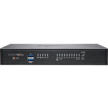 SonicWall TZ670 Network Security/Firewall Appliance 02-SSC-5685