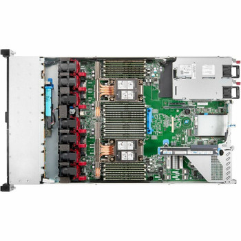 HPE ProLiant DL360 G10 Plus 1U Rack Server - 1 x Intel Xeon Silver 4310 2.10 GHz - 32 GB RAM - 960 GB SSD - (2 x 480GB) SSD Configuration - 12Gb/s SAS Controller P69299-005