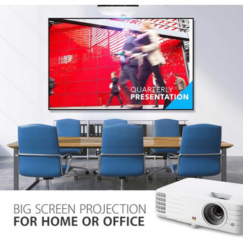 ViewSonic PG701WU 3500 Lumens WUXGA Projector with Vertical Keystone Dual 3D Ready HDMI Inputs and Low Input Latency for Home and Office PG701WU