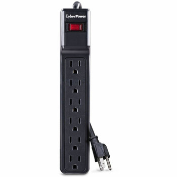 CyberPower CSB6012 Essential 6 - Outlet Surge with 1200 J CSB6012