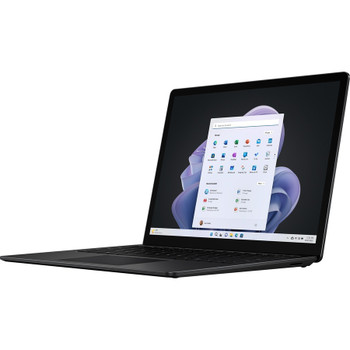 Microsoft Surface Laptop 5 15" Touchscreen Notebook - 2496 x 1664 - Intel Core i7 12th Gen i7-1265U 1.80 GHz - Intel Evo Platform - 16 GB Total RAM - 512 GB SSD - Matte Black RIR-00024
