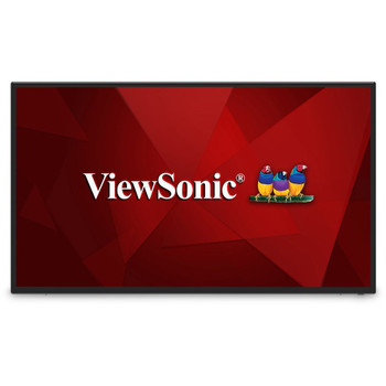 ViewSonic Commercial Display CDE4312 - 43" 4K, 16/7 Operation, Integrated Software, 2GB RAM, 16GB Storage - 230 cd/m2 CDE4312