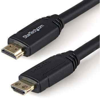 StarTech.com 9.8ft (3m) HDMI 2.0 Cable, 4K 60Hz Premium Certified High Speed HDMI Cable w/Ethernet, UHD HDMI Cord, M/M Gripping Connectors HDMM3MLP