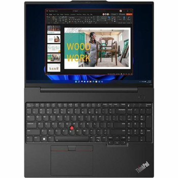 Lenovo ThinkPad E16 Gen 1 21JT001AUS 16" Touchscreen Notebook - WUXGA - AMD Ryzen 7 7730U - 16 GB - 512 GB SSD - Graphite Black 21JT001AUS