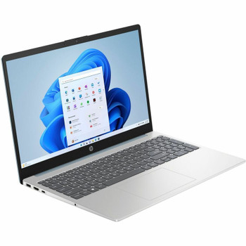 HP 15-fc0000 15-7H3D6UA 15.6" Touchscreen Notebook - HD - 1366 x 768 - AMD Ryzen 5 7520U Quad-core (4 Core) - 8 GB Total RAM - 8 GB On-board Memory - 256 GB SSD - Natural Silver 7H3D6UA#ABA