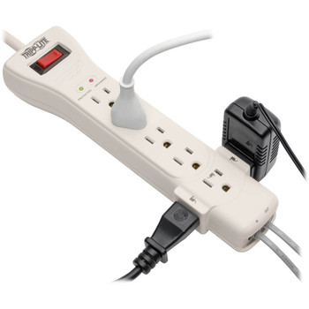 Tripp Lite by Eaton Protect It! 7-Outlet Surge Protector, 15 ft. (4.57 m) Cord, 2520 Joules, Fax/Modem Protection, RJ11 SUPER7TEL15