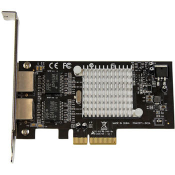 StarTech.com Dual Port PCI Express (PCIe x4) Gigabit Ethernet Server Adapter Network Card - Intel i350 NIC ST2000SPEXI