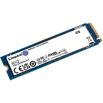 Kingston NV2 SNV2S/4000G 4 TB Solid State Drive - M.2 2280 Internal - PCI Express NVMe (PCI Express NVMe 4.0 x4) SNV2S/4000G