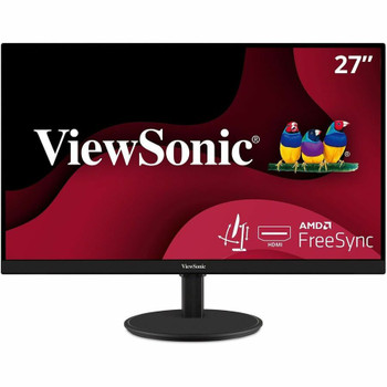 ViewSonic VA2747-MHJ 27 Inch Full HD 1080p Monitor with Advanced Ergonomics, Ultra-Thin Bezel, AMD FreeSync, 100Hz, Eye Care, HDMI, VGA Inputs for Home and Office VA2747-MHJ