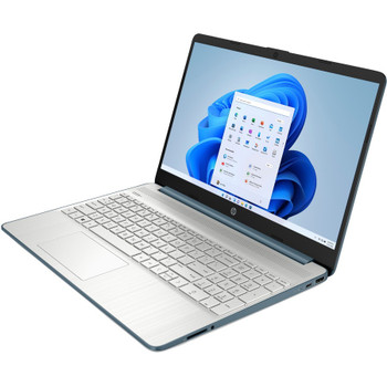 HP 15-dy0000 15-dy0700tg 15.6" Notebook - HD - 1366 x 768 - Intel Pentium Silver N5030 Quad-core (4 Core) 1.10 GHz - 8 GB Total RAM - 256 GB SSD - Spruce Blue, Natural Silver - Refurbished 6L6B7UAR#ABA
