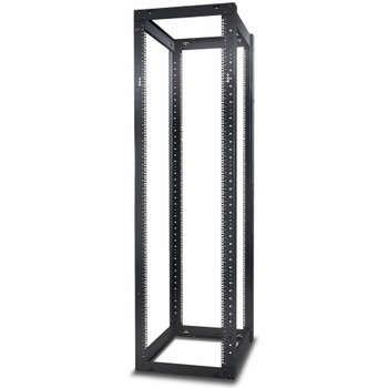 APC by Schneider Electric NetShelter 4 Post Open Frame Rack 44U Square Holes AR203A