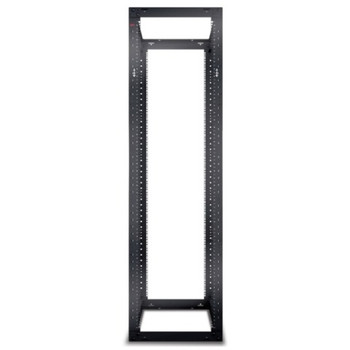 APC by Schneider Electric NetShelter 4 Post Open Frame Rack 44U Square Holes AR203A