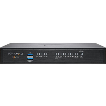 SonicWall TZ670 Network Security/Firewall Appliance 02-SSC-2837