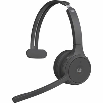 Cisco Single On-ear Headset+Charging Stand, USB-A Bundle Carbon Black HS-WL-721-BUNAS-C