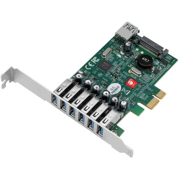 SIIG DP USB 3.0 7-Port PCIe i/e JU-P70011-S2