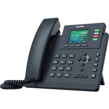 Yealink SIP-T33G IP Phone - Corded/Cordless - Corded - Wall Mountable, Desktop - Classic Gray 1301046