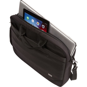 Case Logic Advantage ADVA-116 Carrying Case (Attach&eacute;) for 10.1" to 15.6" Notebook, Tablet PC, Pen, Electronic Device, Cord - Black 3203988