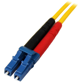StarTech.com 1m Fiber Optic Cable - Single-Mode Duplex 9/125 - LSZH - LC/LC - OS1 - LC to LC Fiber Patch Cable SMFIBLCLC1